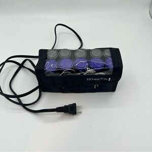 Remington Black and Purple  Travel Hair Roller Set